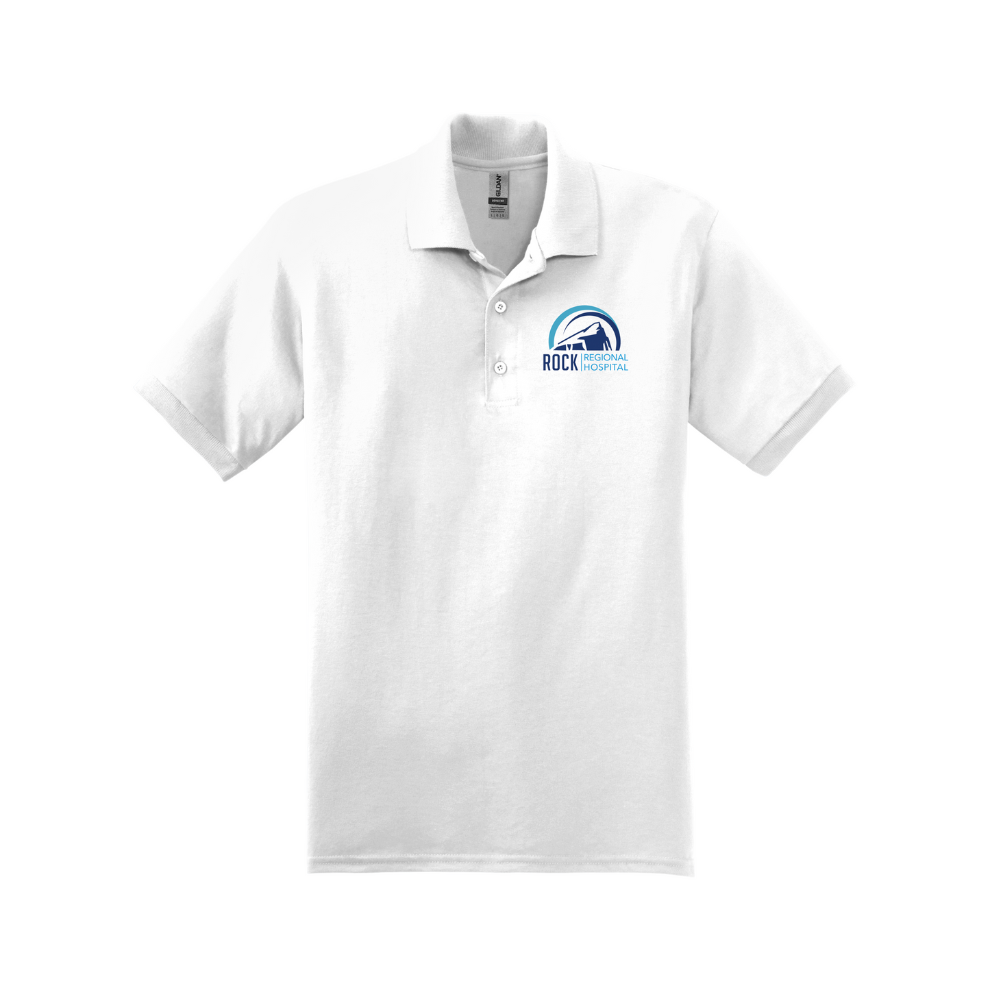 Gildan 50/50 Unisex Polo (Embroidered)
