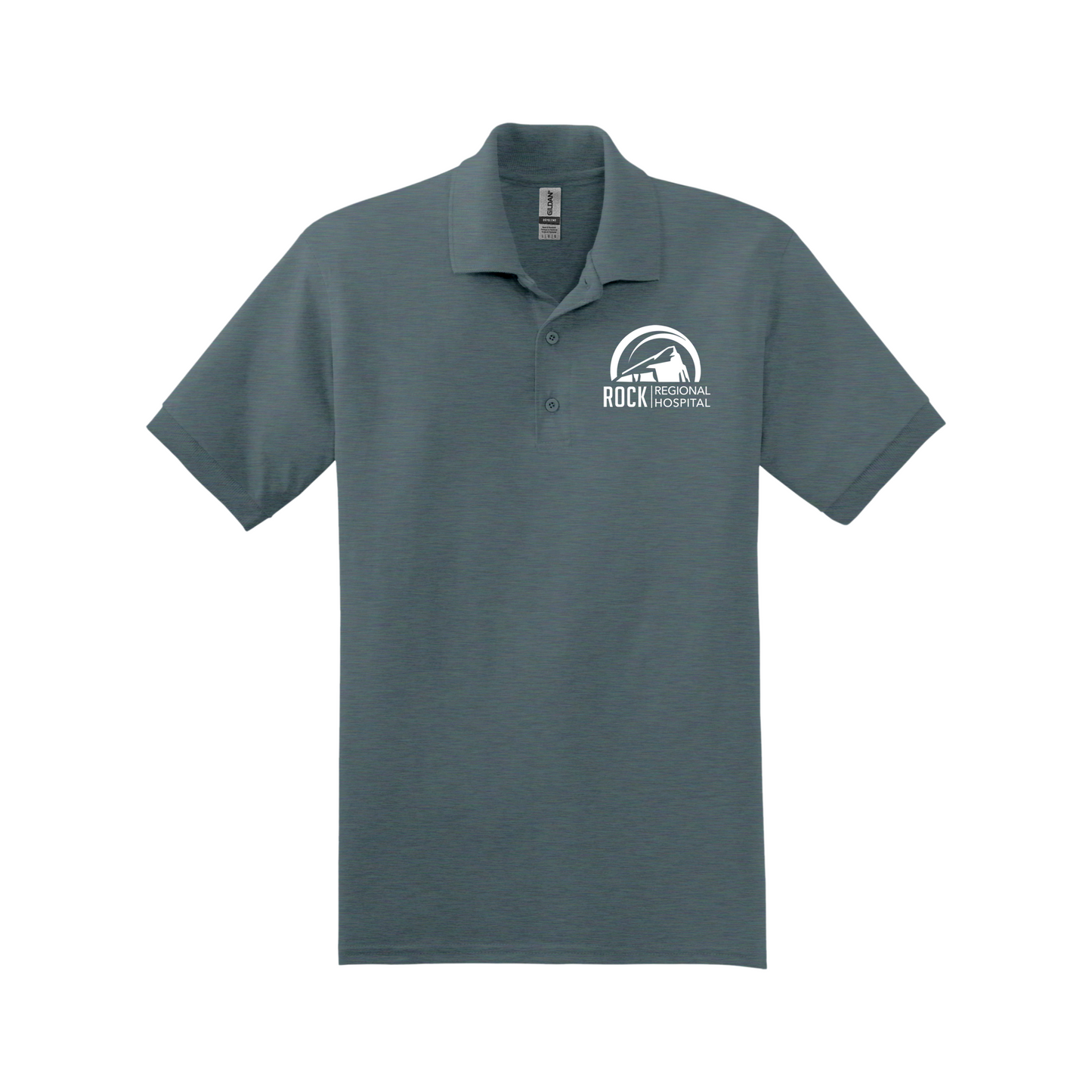Gildan 50/50 Unisex Polo (Embroidered)