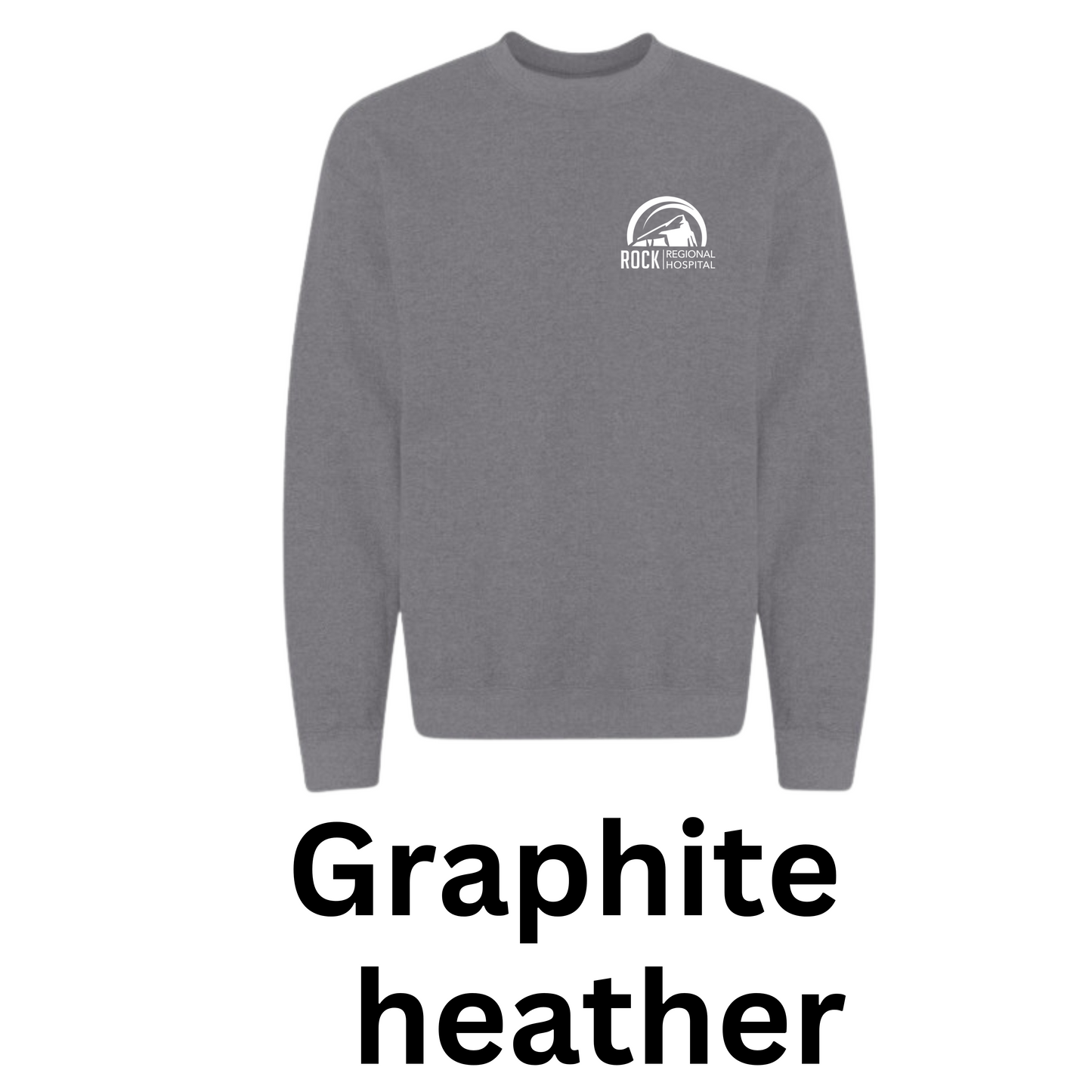 Gildan 50/50 Sweatshirt (Embroidered Left Chest)