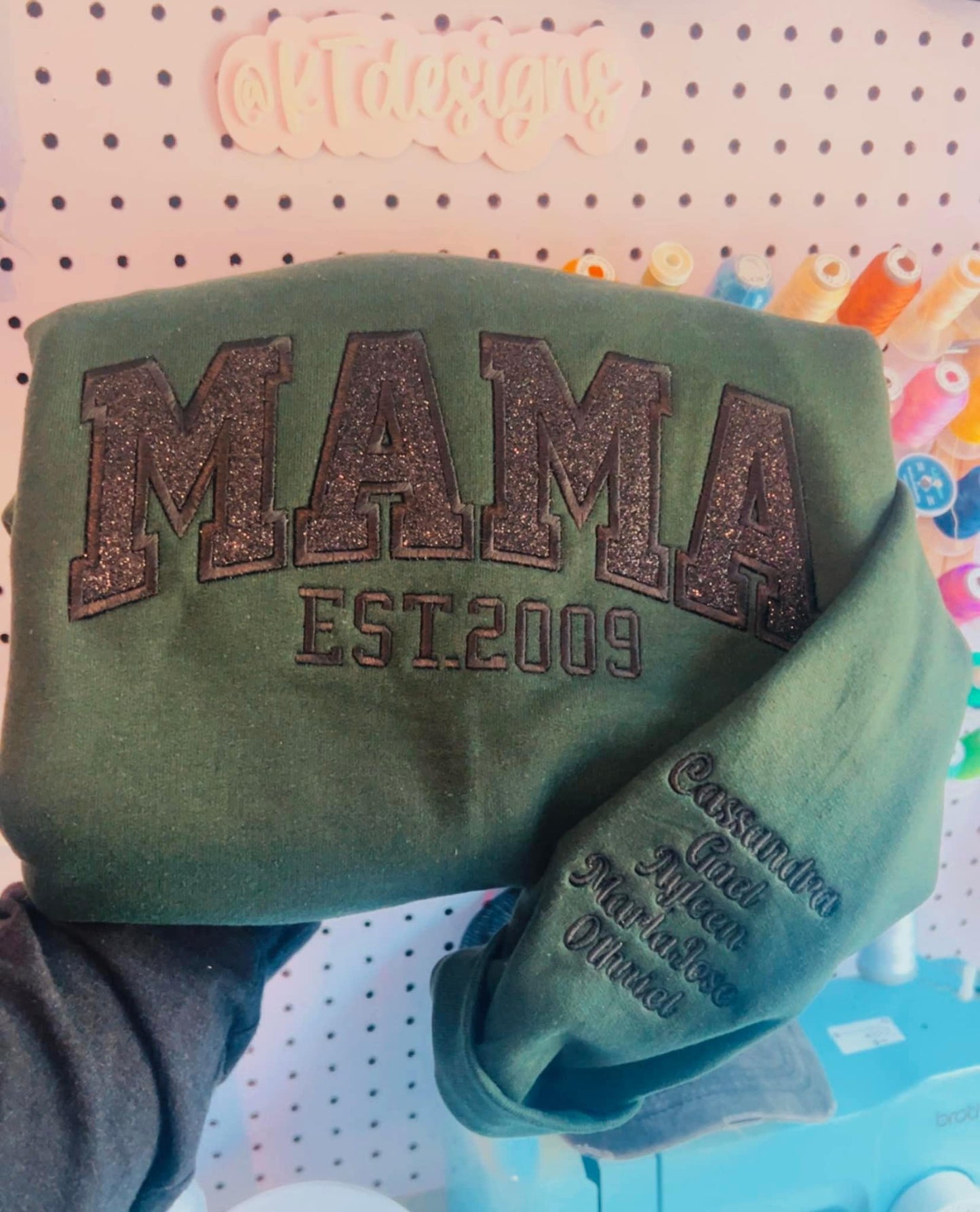 Embroidered Mama(please read description)