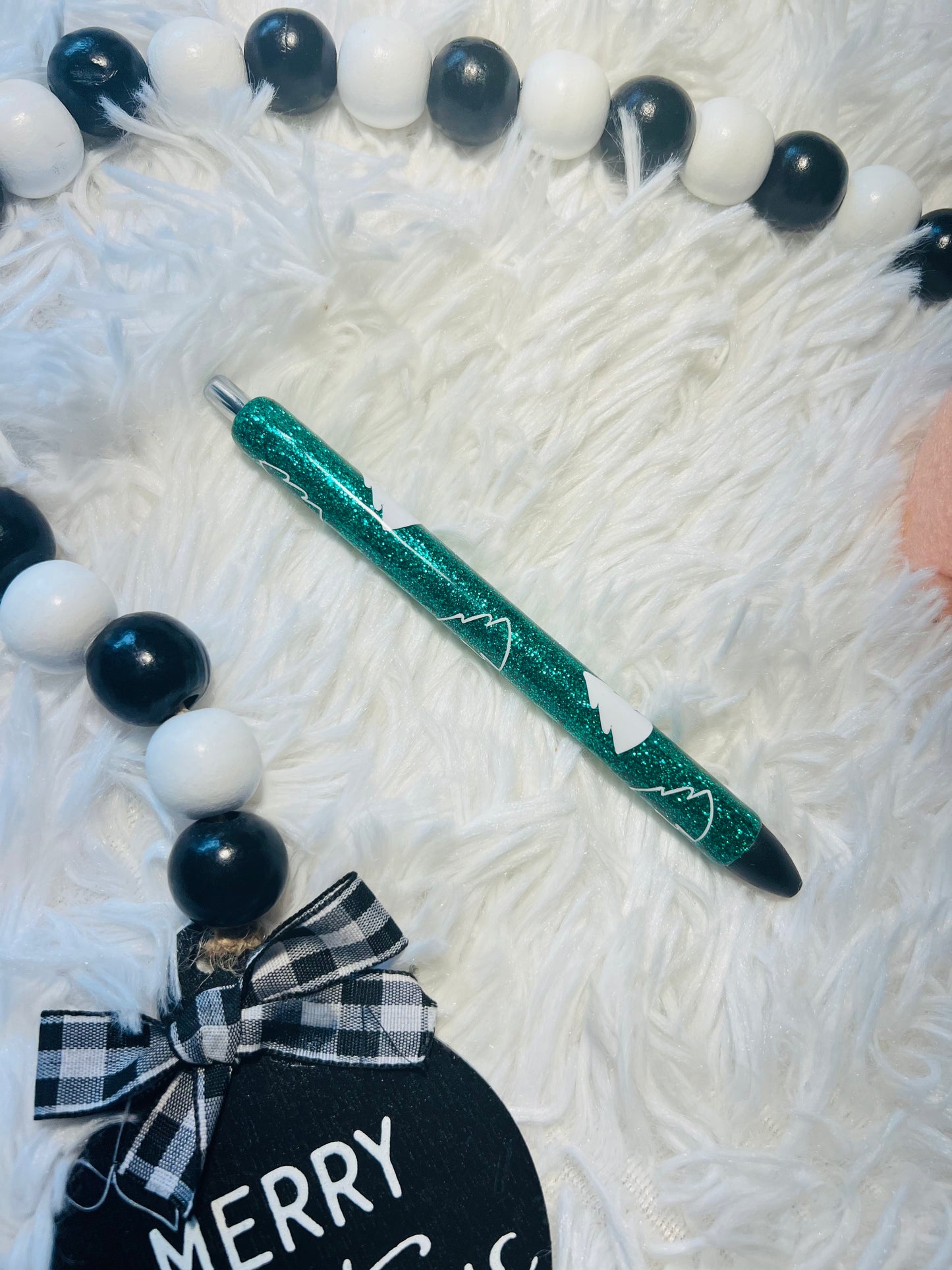 Christmas Tree Resin Pen