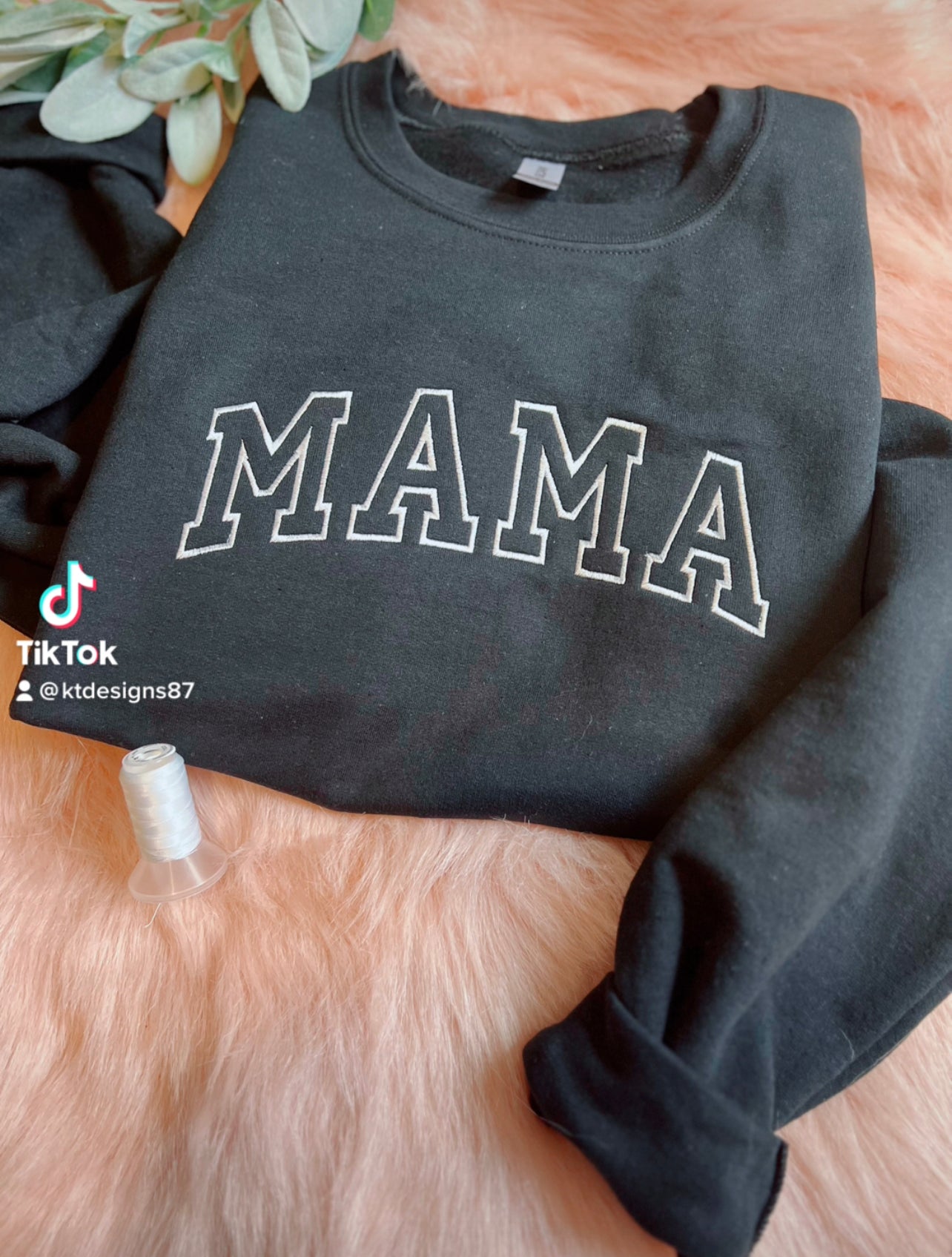 Embroidered Mama(read description)