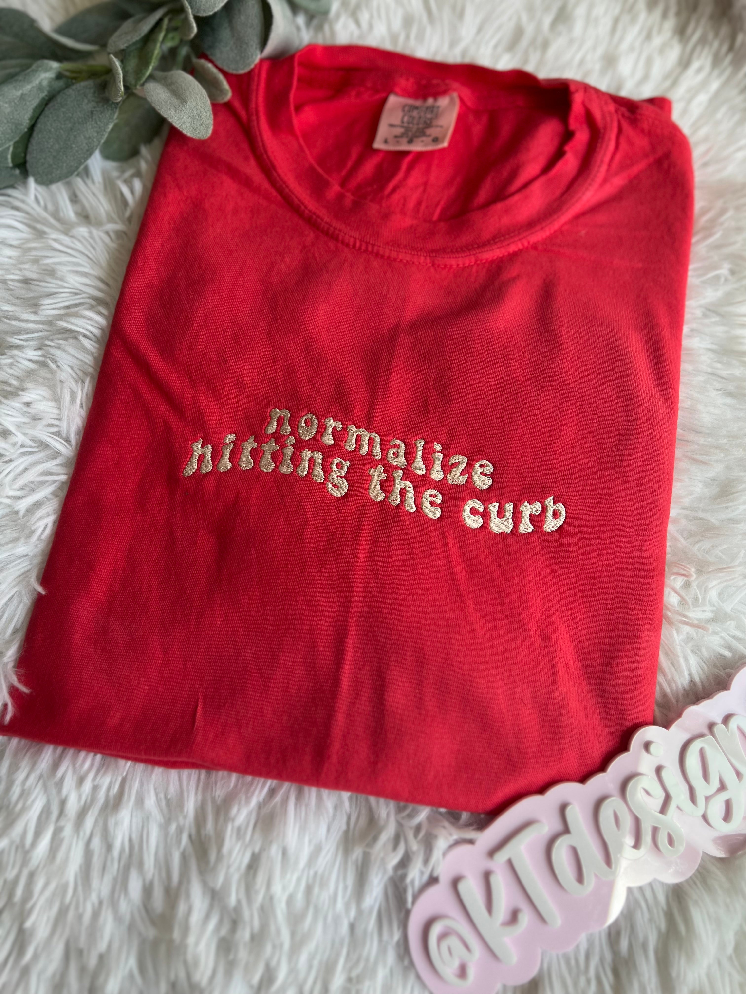 Normalize Hitting The Curb KT Designs