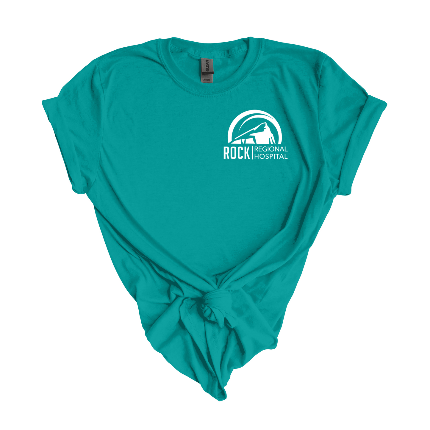 Gildan Softstyle (left chest)