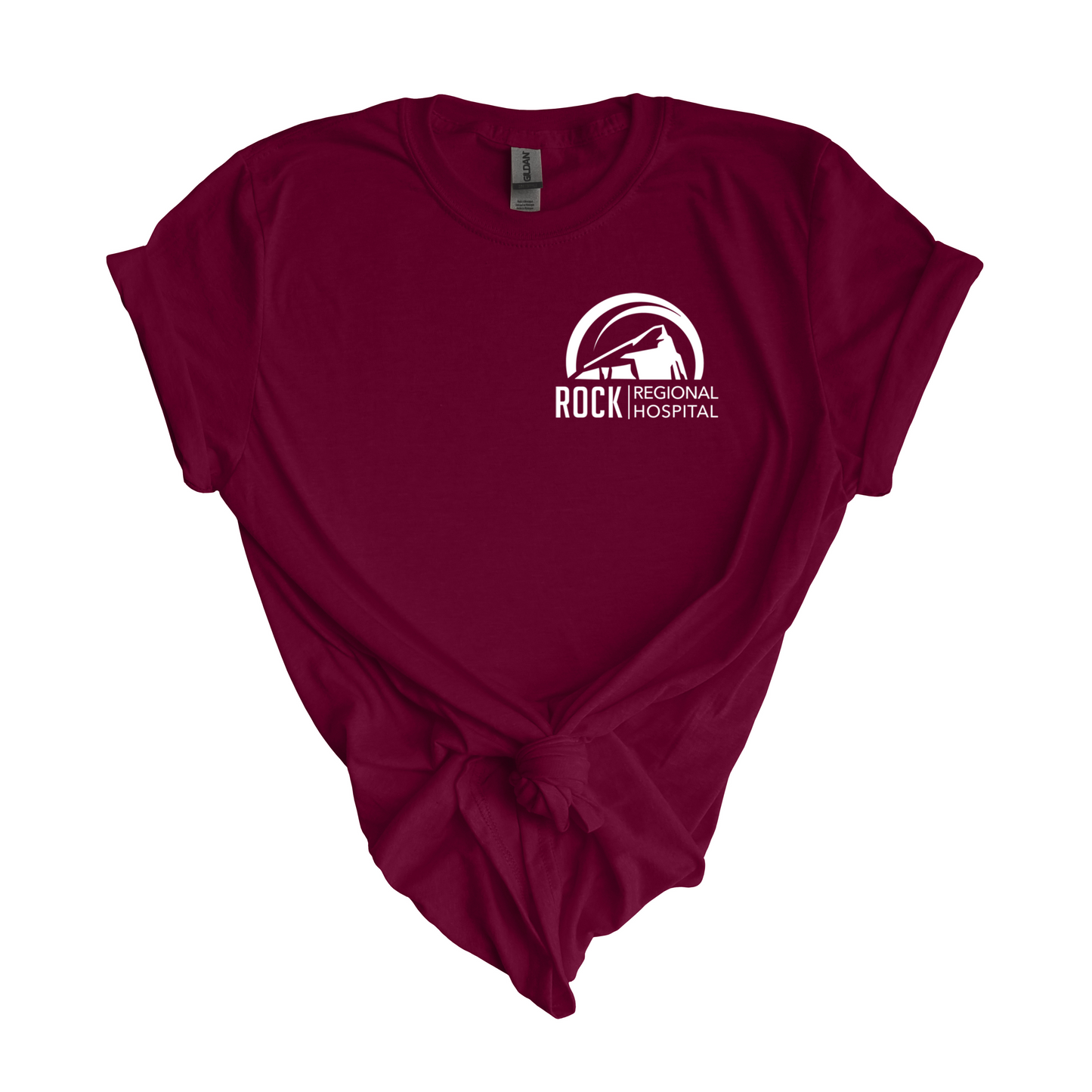 Gildan Softstyle (left chest)