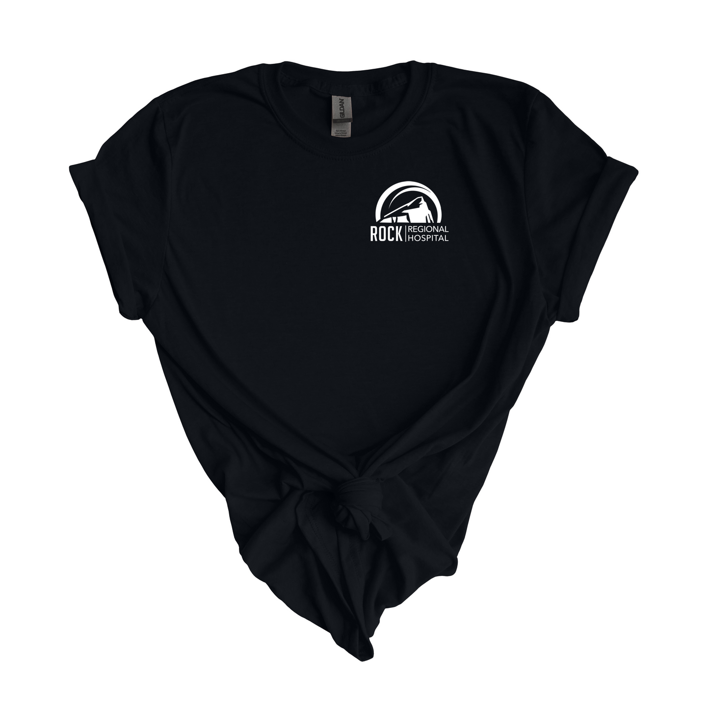 Gildan Softstyle (left chest)