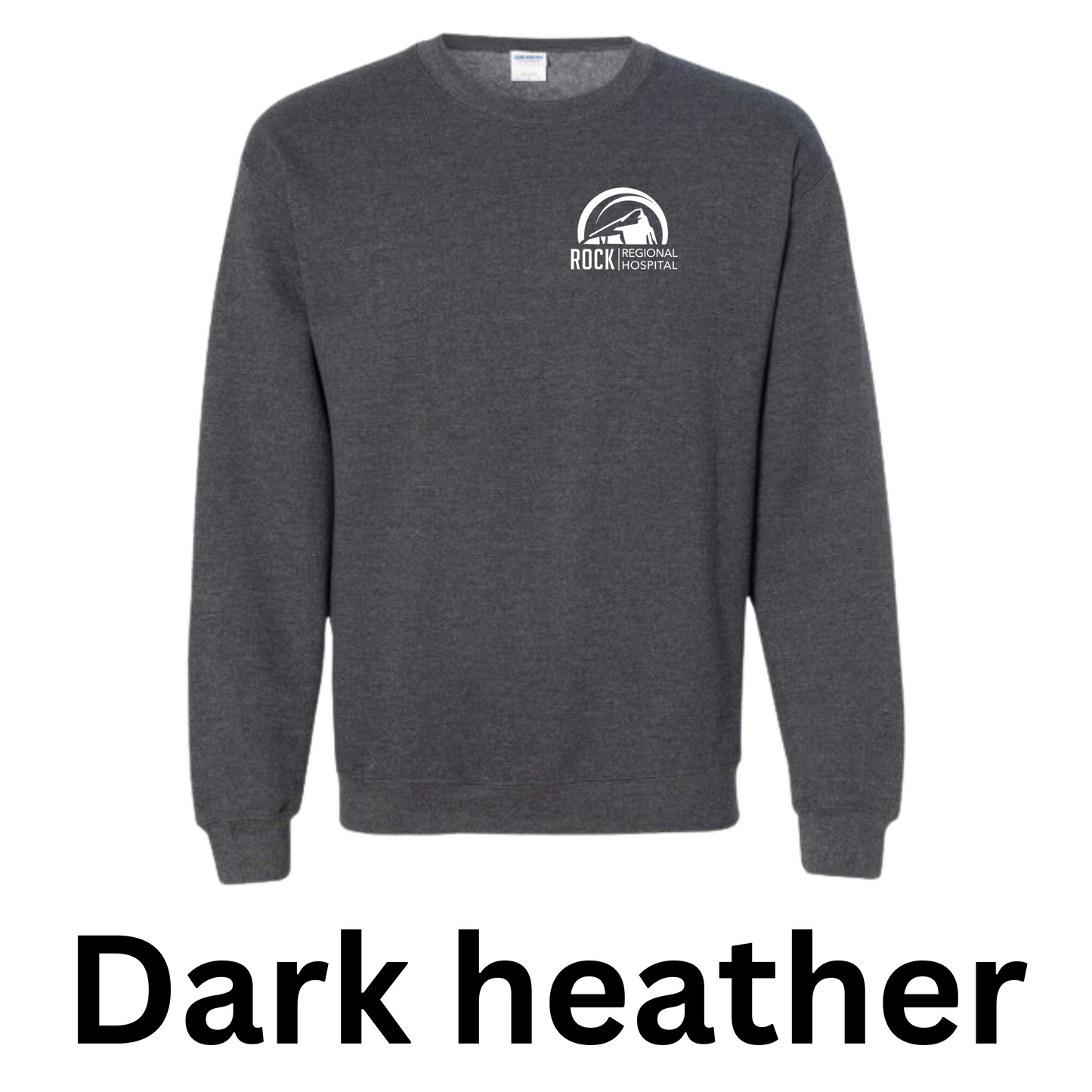 Gildan 50/50 Sweatshirt (Embroidered Left Chest)