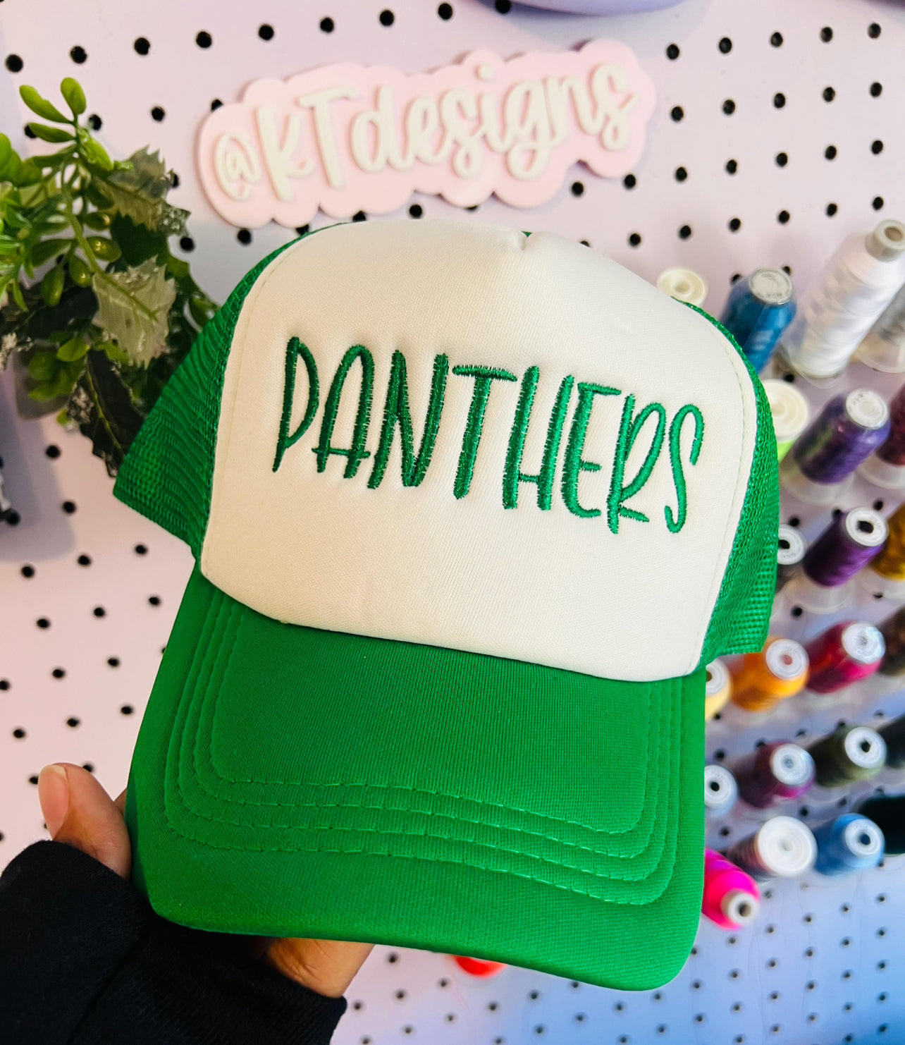 Panthers Puffer Hat