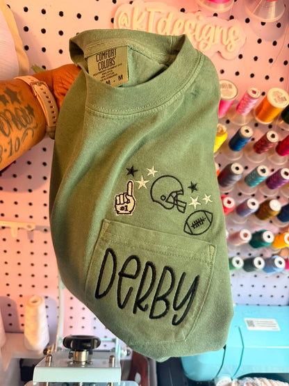 Peekaboo pocket Tees (read description below)