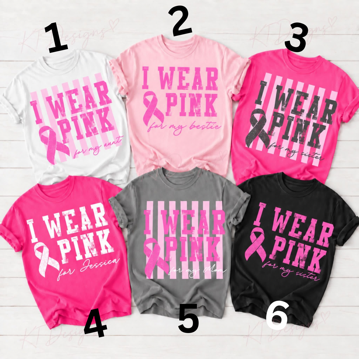 I Wear Pink For..(read description before checking out)