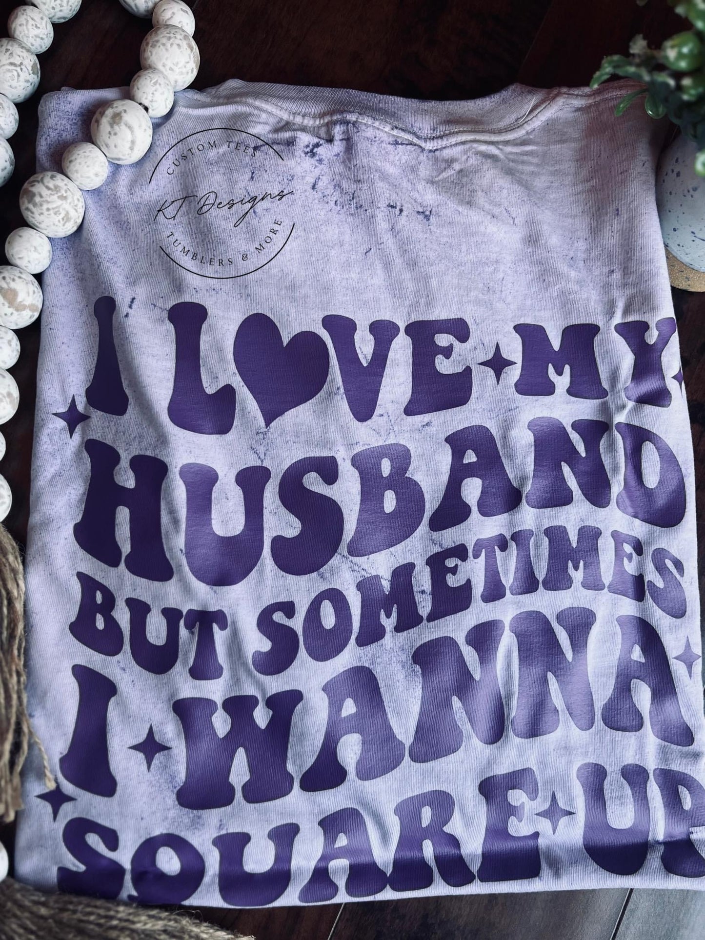 I love my husband..