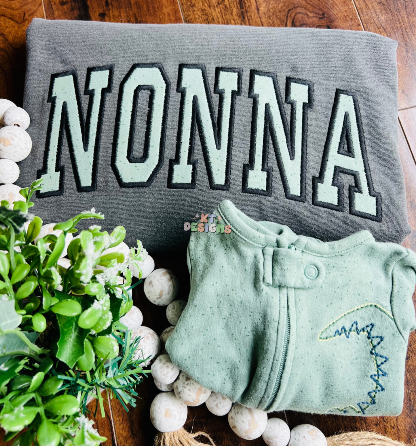 Mama Onesie Appliqué Sweatshirt