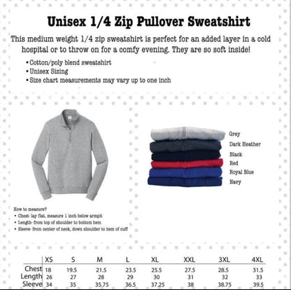 Quarter Zip Sweatshirt