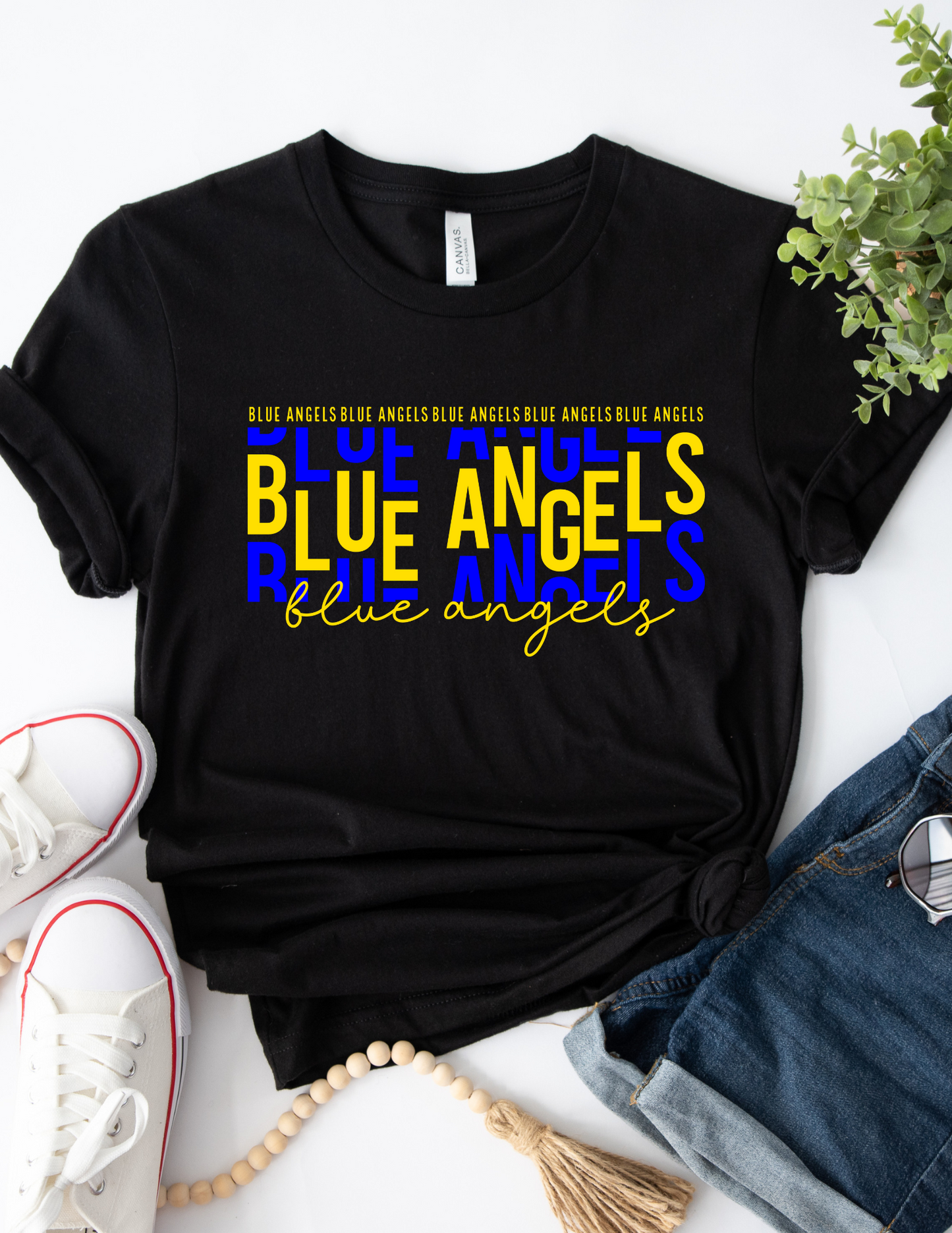 Stacked Blue Angels