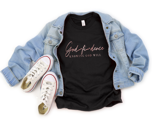 YOUTH GODFIDENCE BLACK AND ROSE GOLD