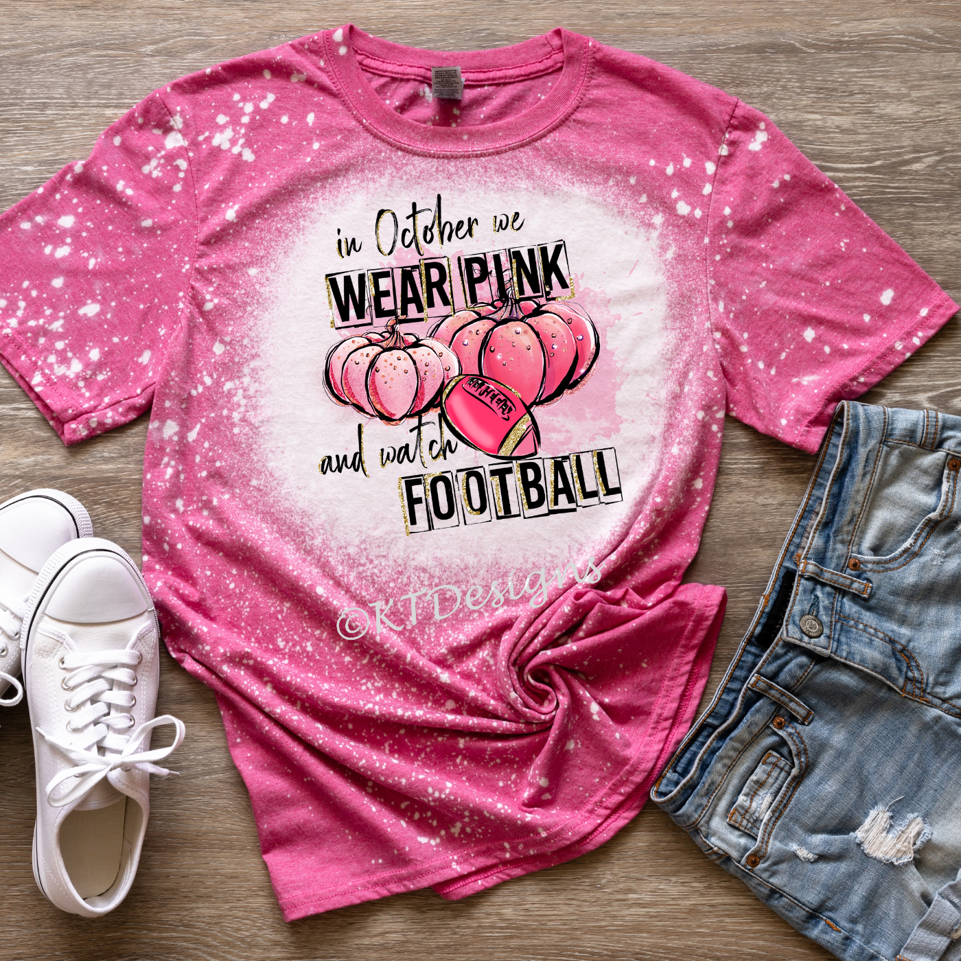 We Wear Pink and Watch Football