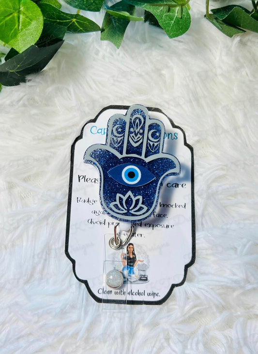 Hamsa Badge Reel