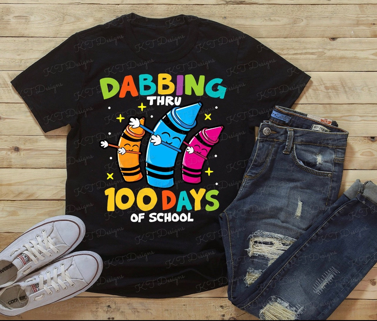 Dabbing Through 100 Days