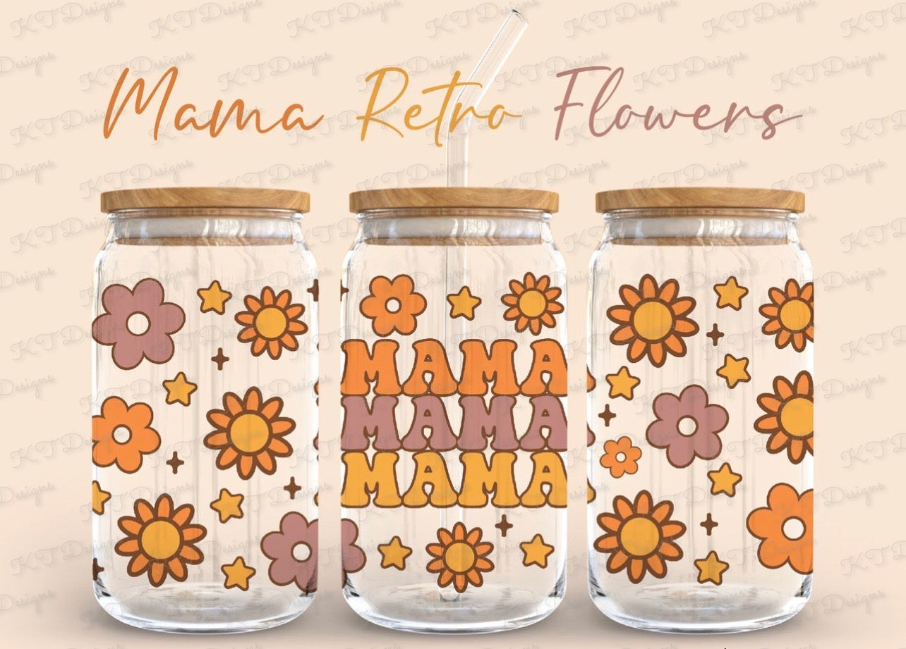 Mama Retro Flowers