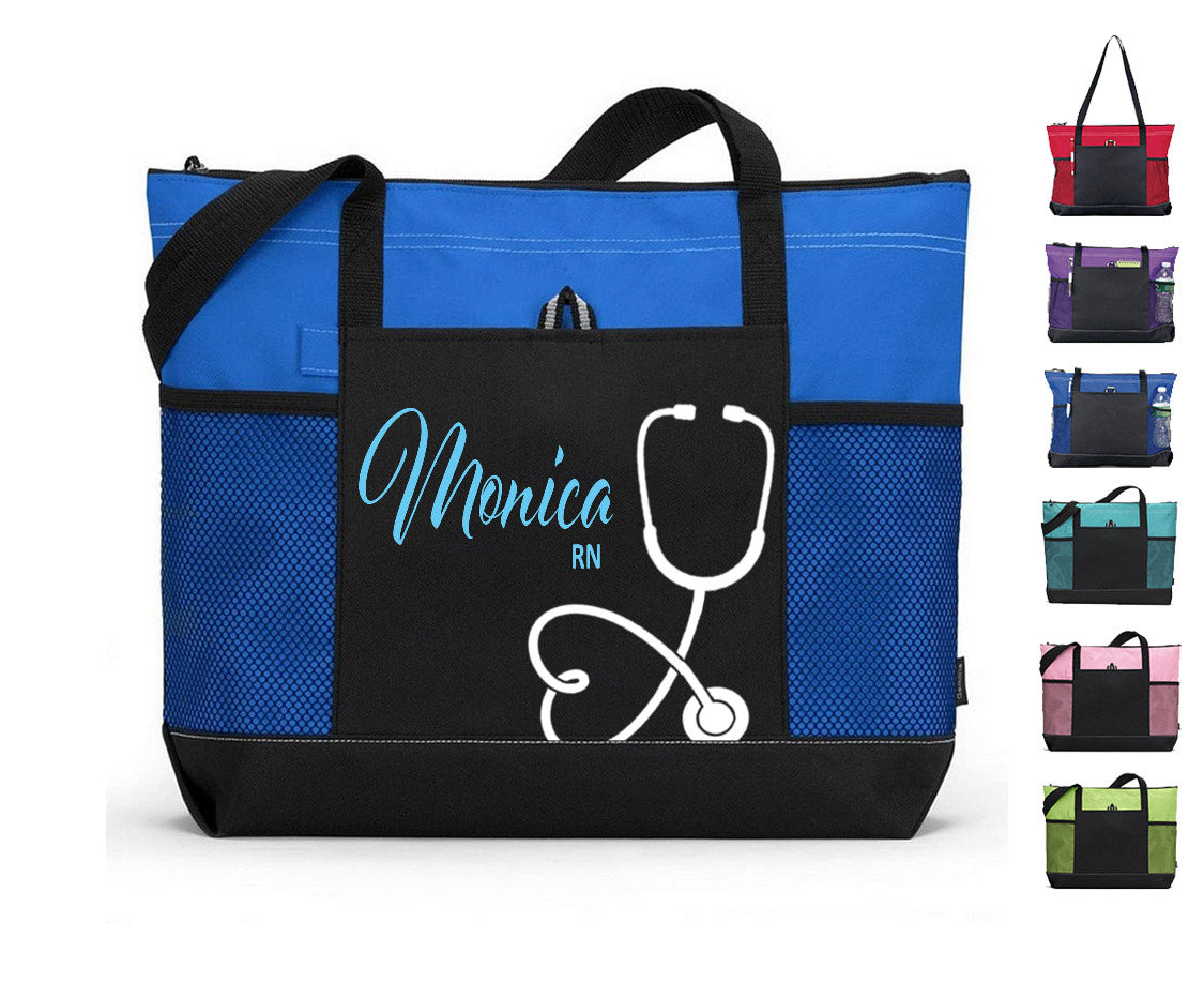 Nursing Zipper Totes