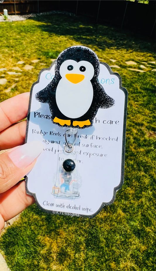 Penguin Badge Reel