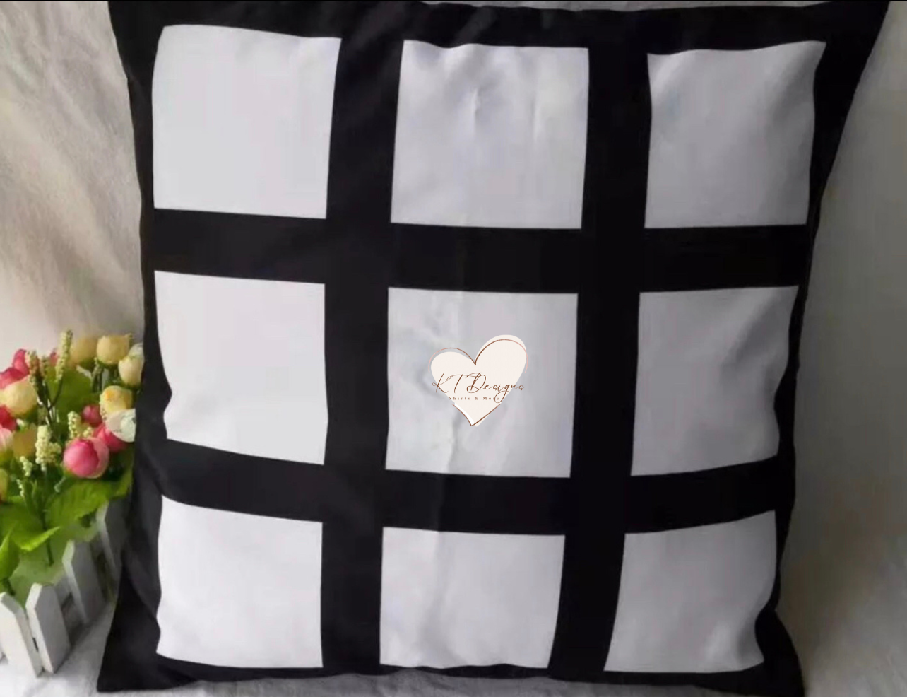 9 Panel Customizable Pillow Case