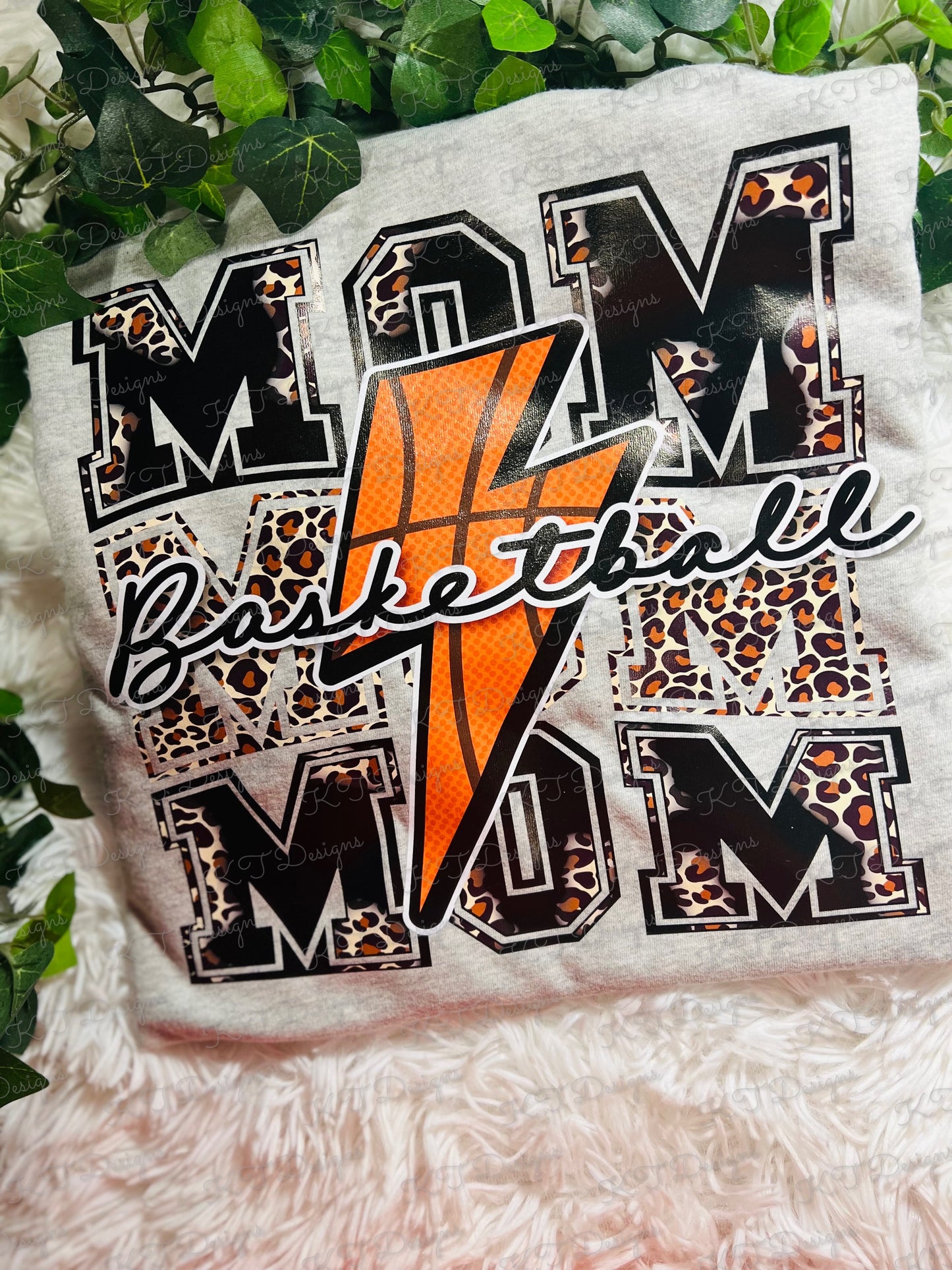 Leopard Basketball Mom