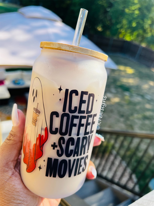 Iced Coffee + Scary Movies