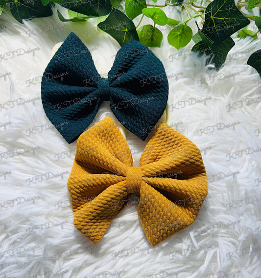 Bullet Fabric Bow