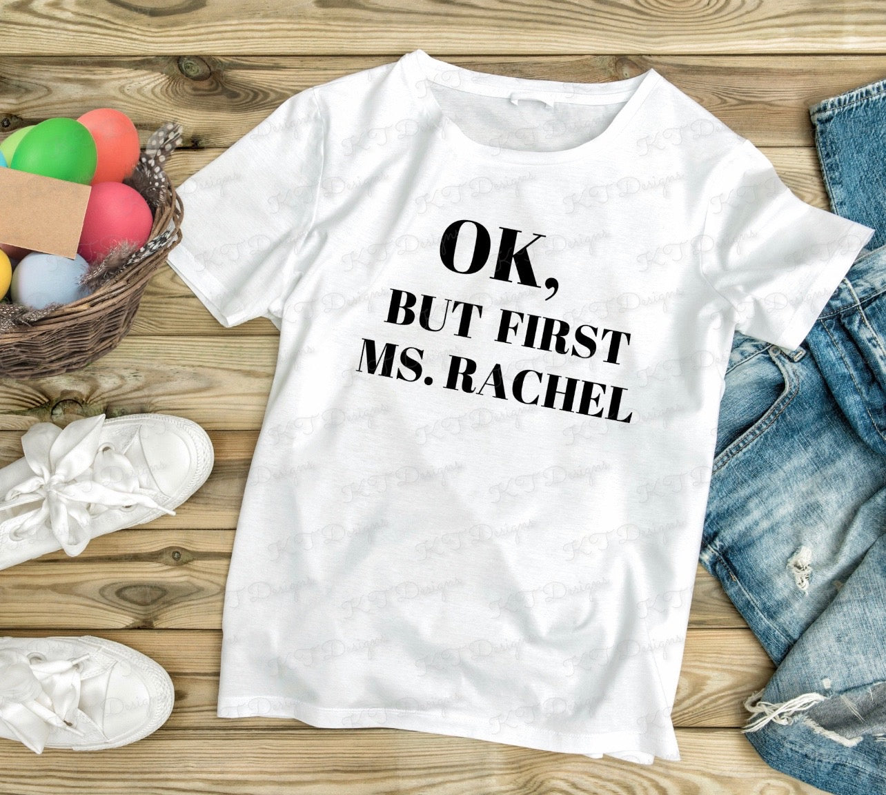 OK, but first Ms. Rachel