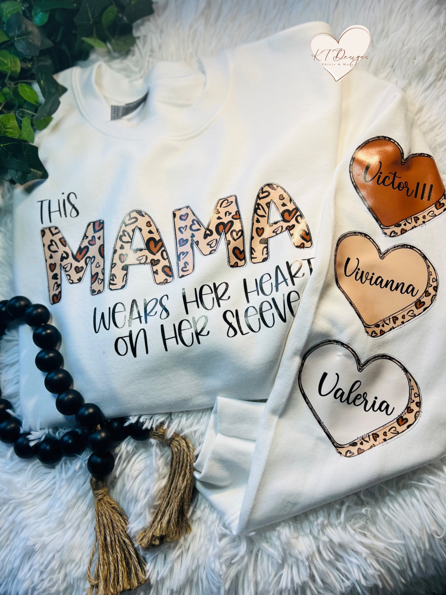 This Mama Wears Her Heart..